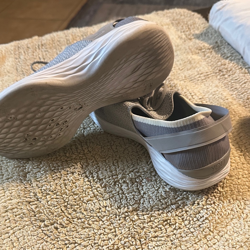 YOU BY SKECHERS WALK Gray Athletic Sneakers - Picture 8 of 10